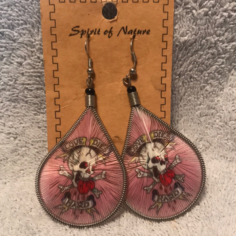 Unique hand-made earrings